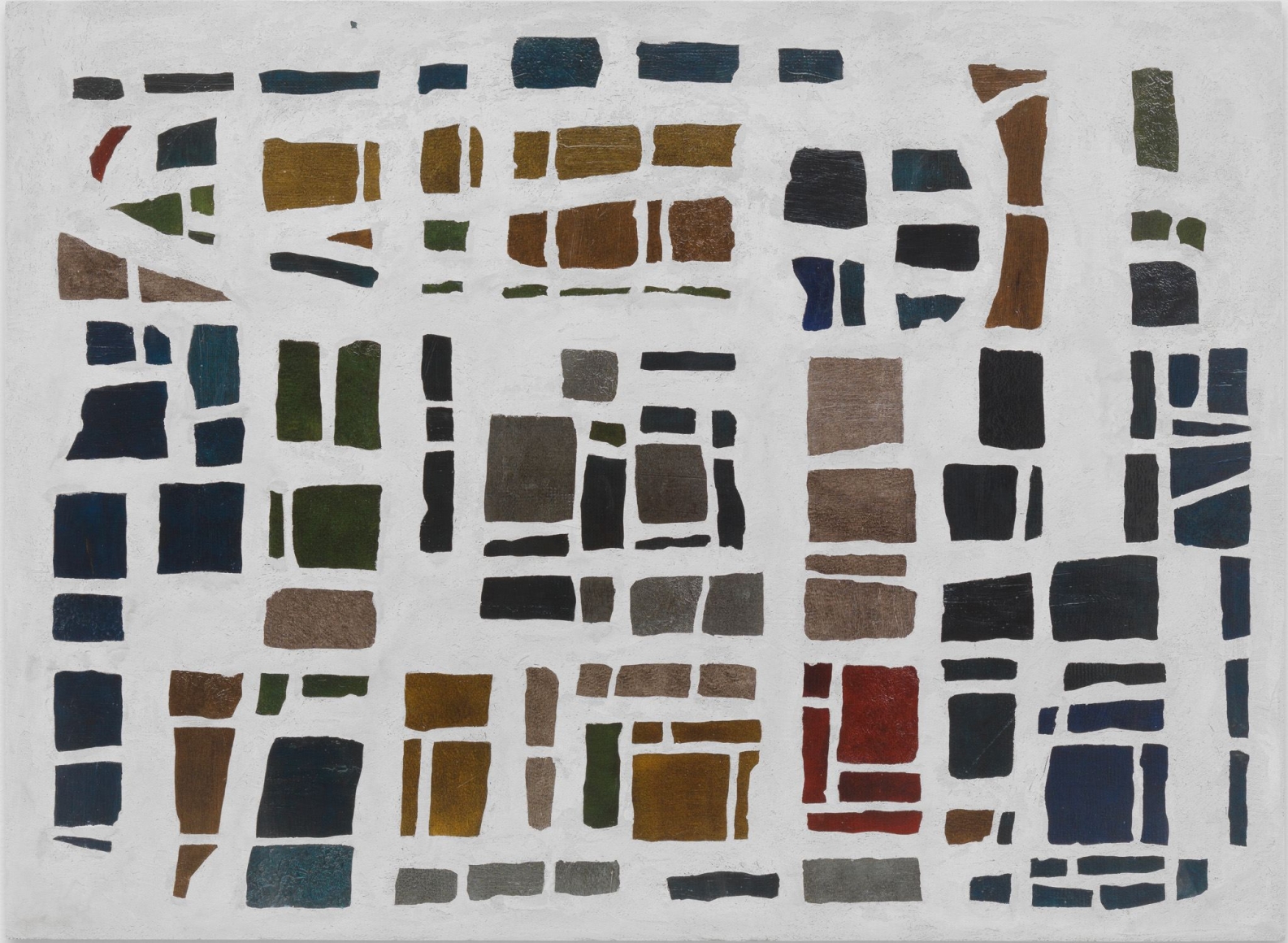 Valentin Carron, The great turn into the blue brown fog sorrow, 2012