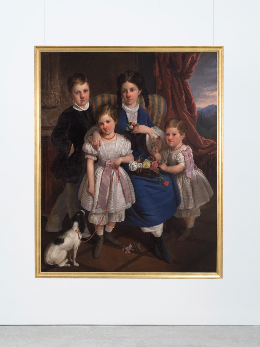 Hans-Peter Feldmann, 4 children with red noses