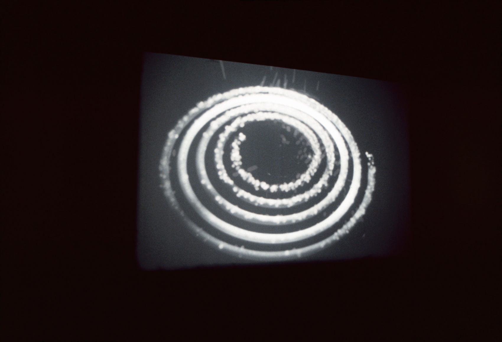 Rodney Graham, Coruscating Cinnamon Granules, 1996, Installation view: 303 Gallery, 2001