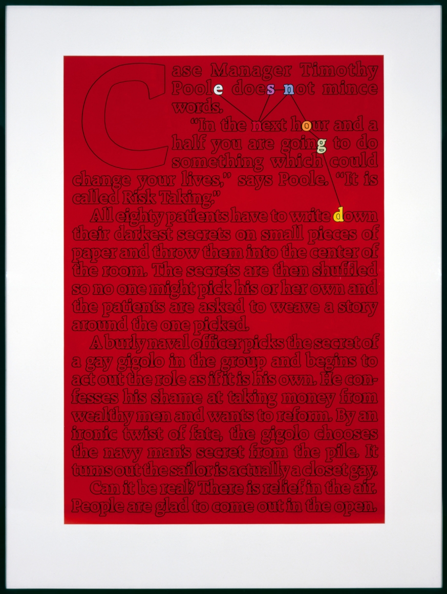Larry Johnson, Untitled (Betty Ford), 1989