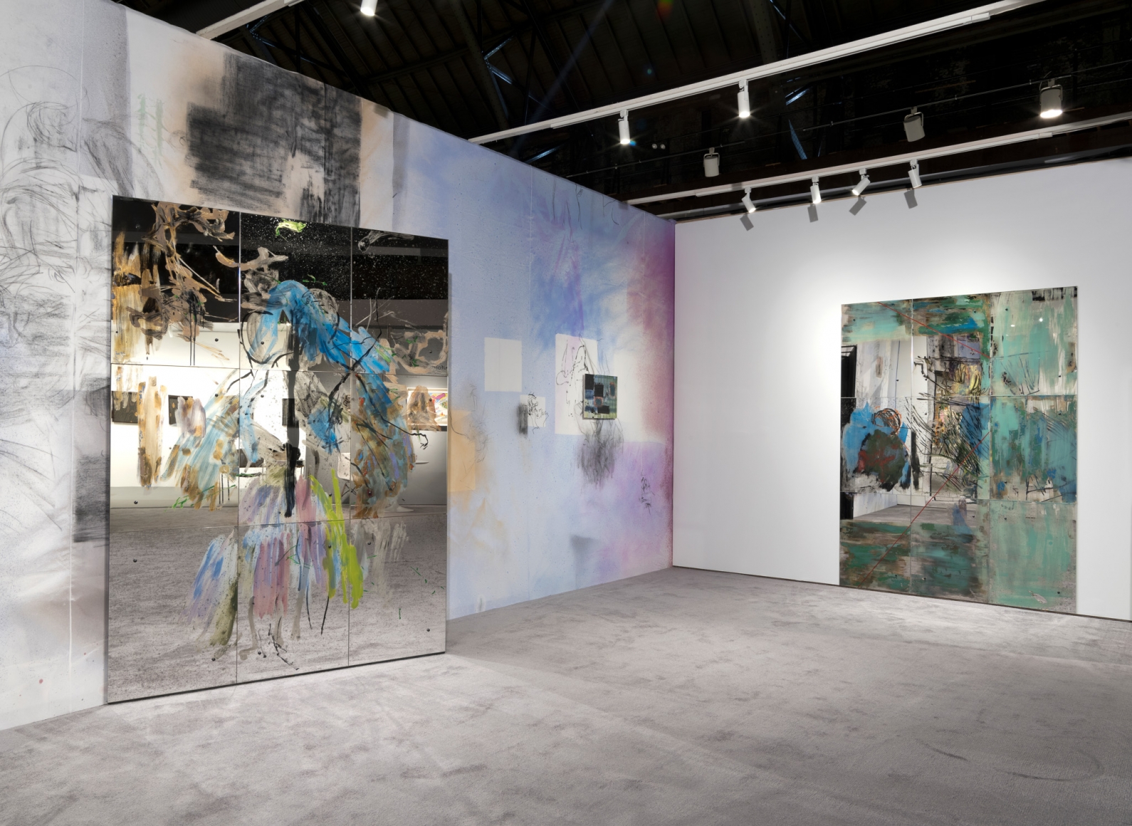 Nick Mauss, Installation view: ADAA: The Art Show, 2016