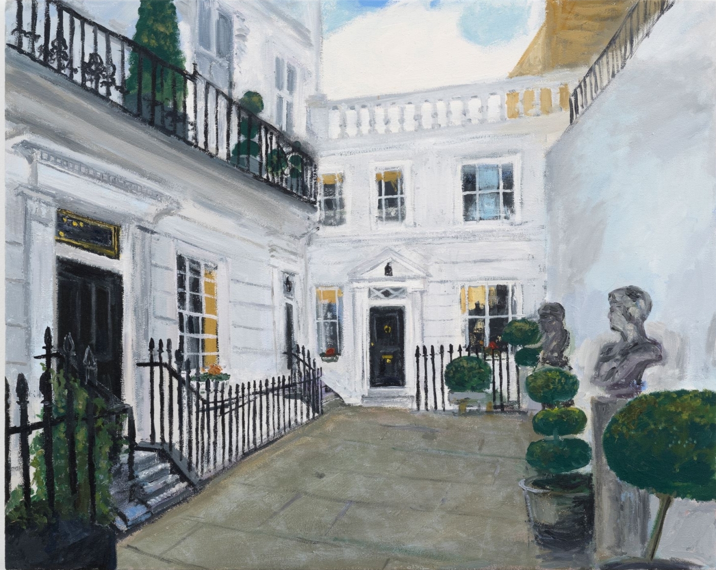 Karen Kilimnik, my secret agent Mews house, London, Mayfair, 2016