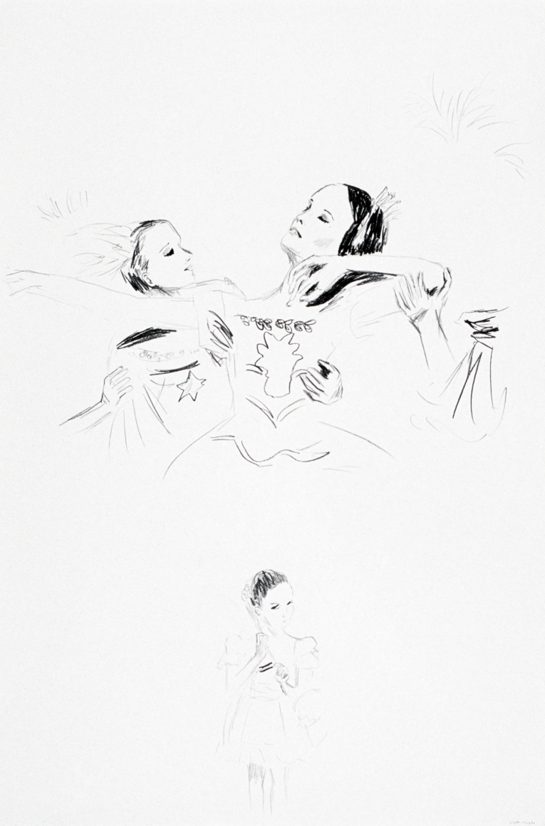 Karen Kilimnik, Princess Aurora and Coppelia, 1997
