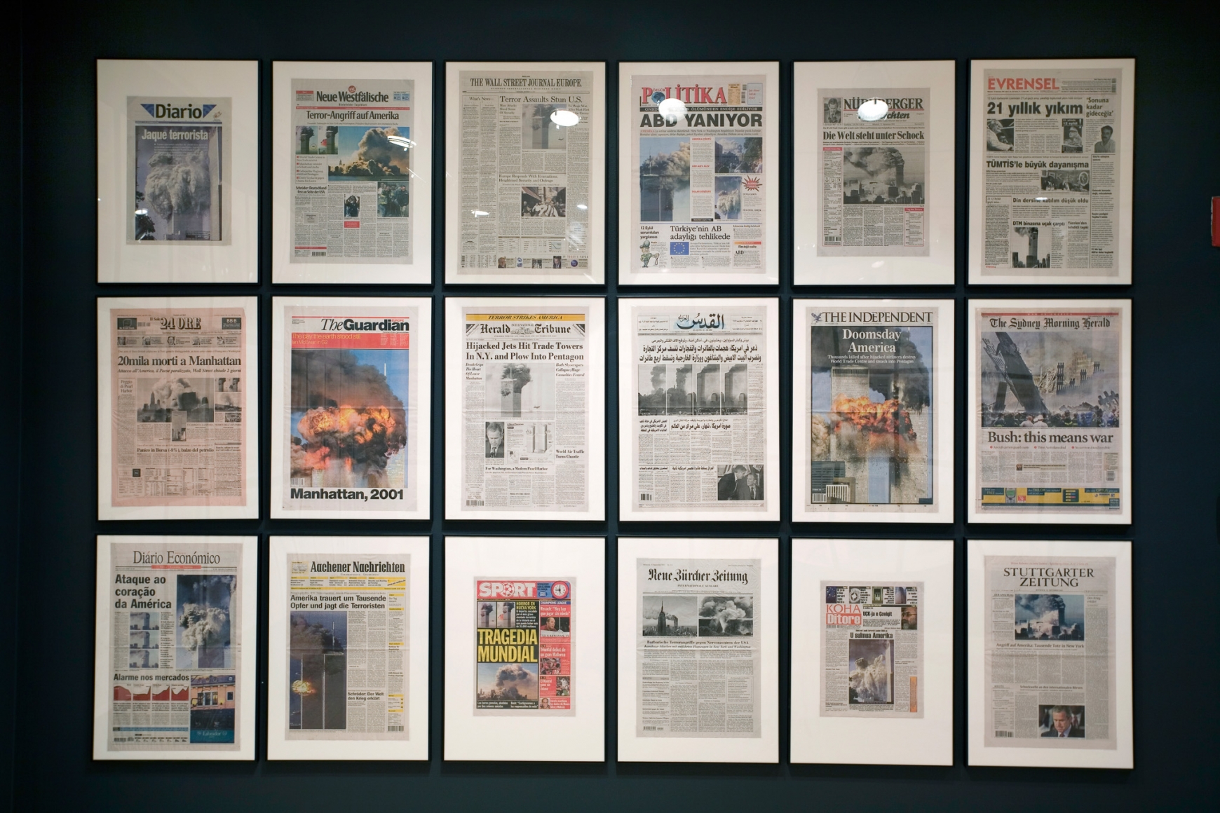 Hans-Peter Feldmann, 9/12 Front Page, ICP, 2008