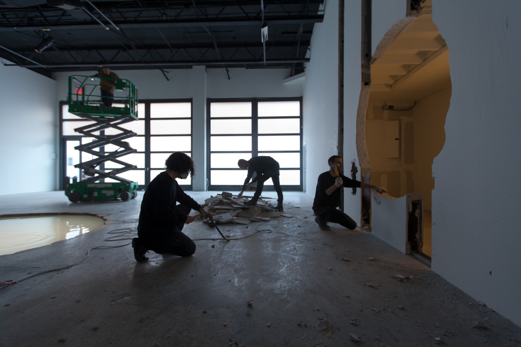 Doug Aitken, Installation view: 100 YRS (part 2), 2013, 303 Gallery
