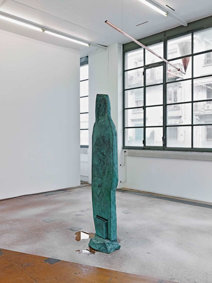 Installation view: Katinka Bock, 40 Räuber, MAMCO, Genève, 2013, Photo: Ilmari Kalkkinen