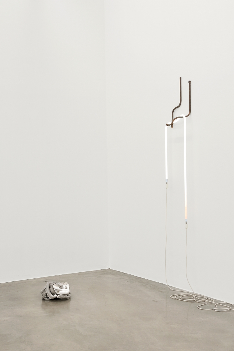 Nina Canell, Installation view: Satin Ions, Arko Art Centre, Seoul, 2015, Photo: Robin Watkins