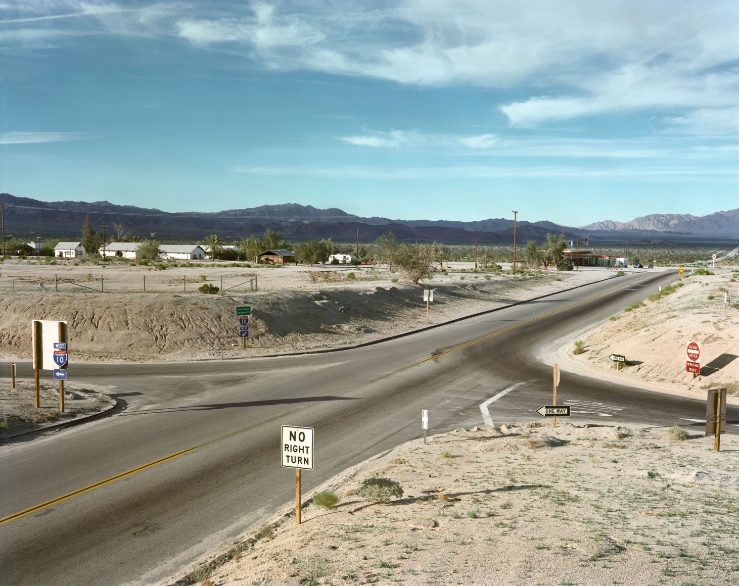 Stephen Shore, California 177, Desert Center, California, December 8, 1976