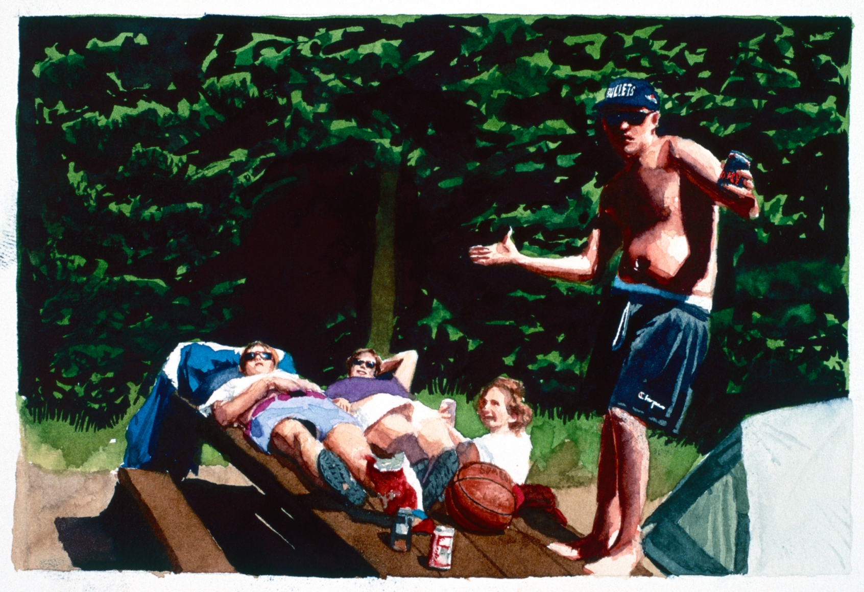 Tim Gardner, Untitled (Val, Trish, Tash and S), 1999