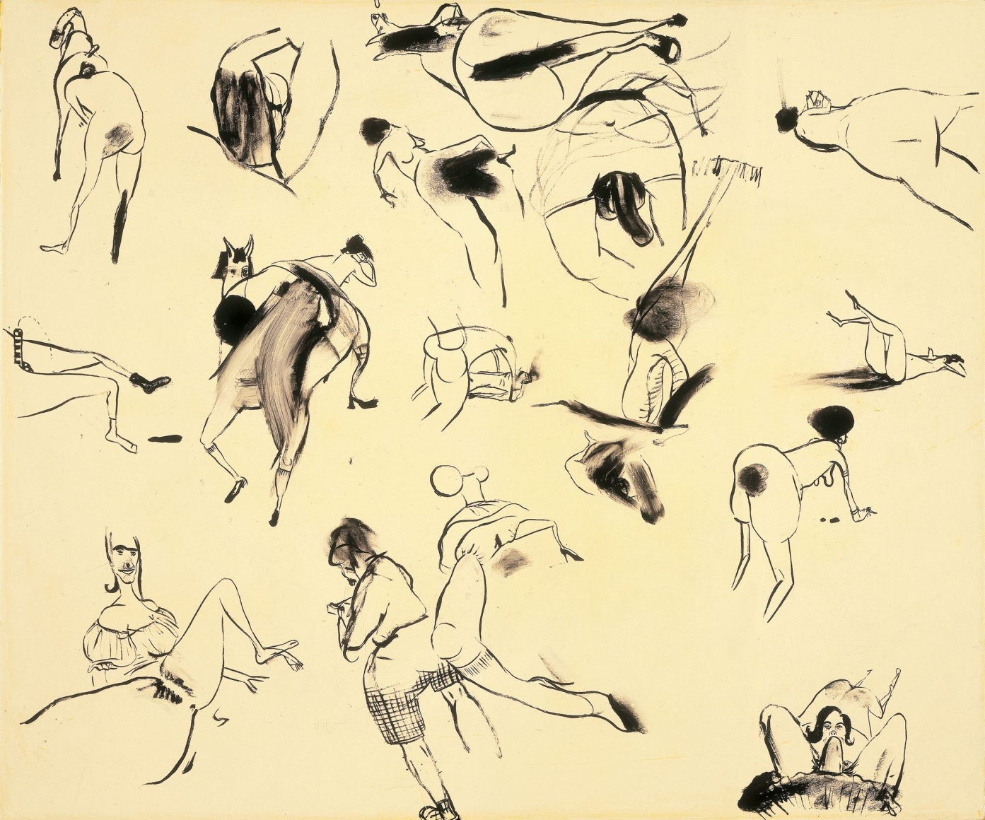 Sue Williams, The Letter, 1996