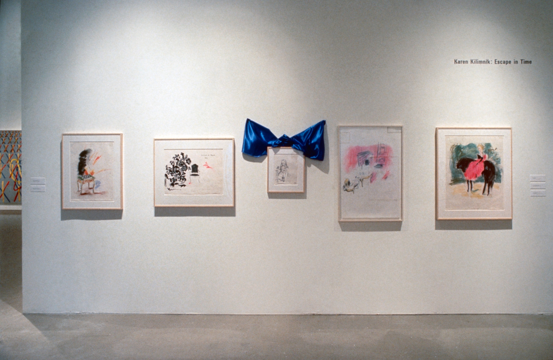 Karen Kilimnik, Installation view: ICA Philadelphia, 1992