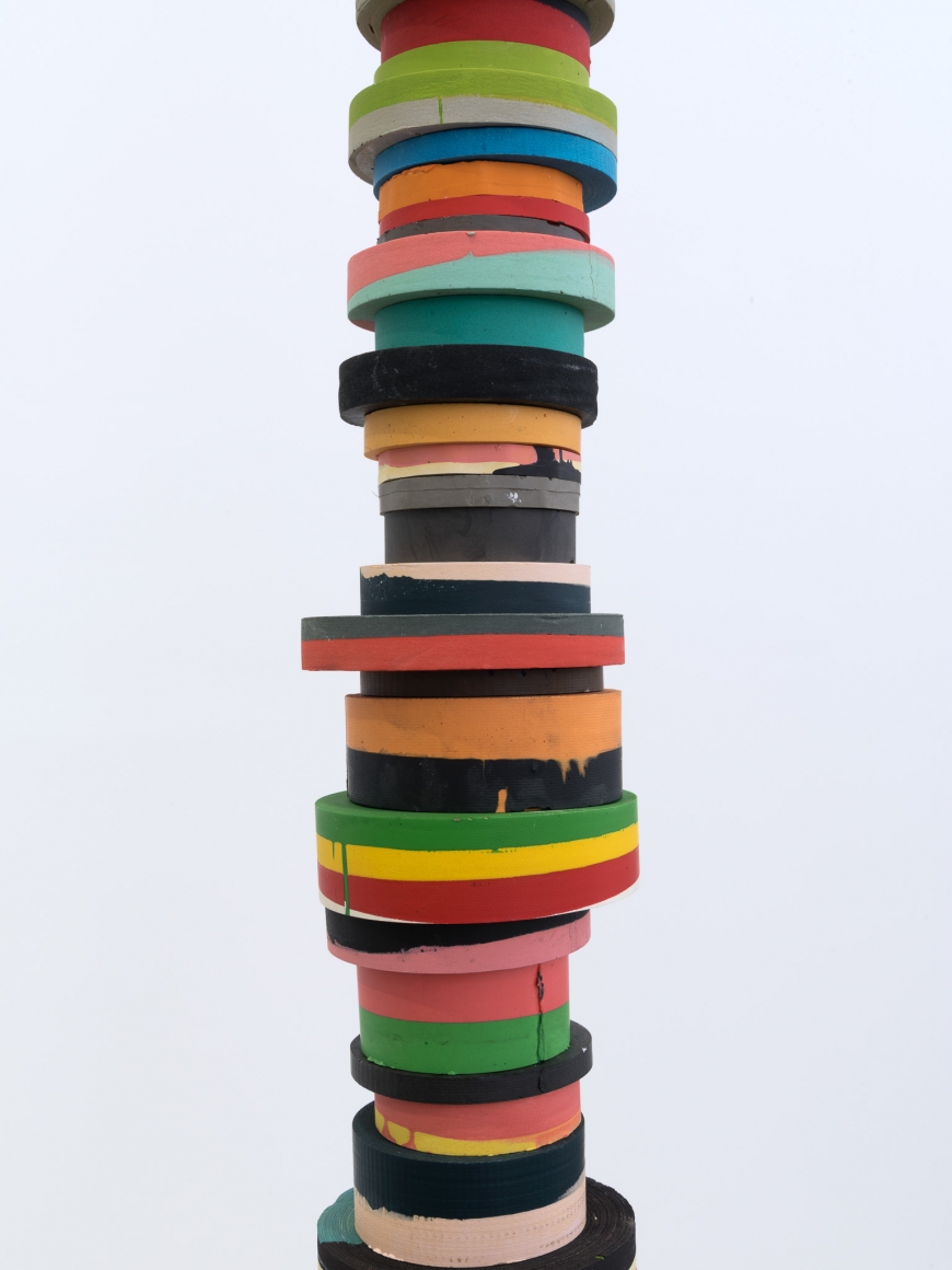 Eva Rothschild, Technical Support (detail), 2016