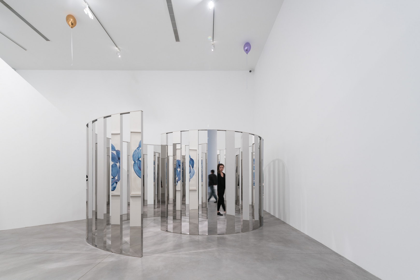 Installation view: Jeppe Hein, Your Way, Château La Coste, Le Puy-Sainte-Réparade, 2017