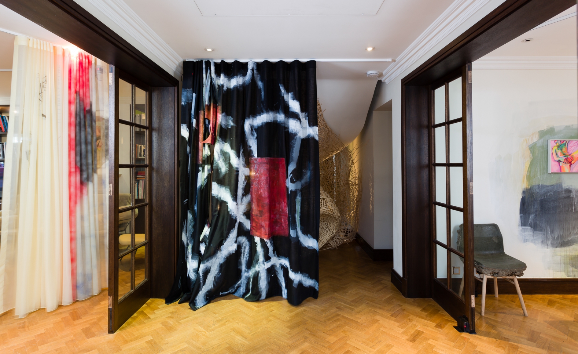 Nick Mauss, Installation view: By, With, To & From