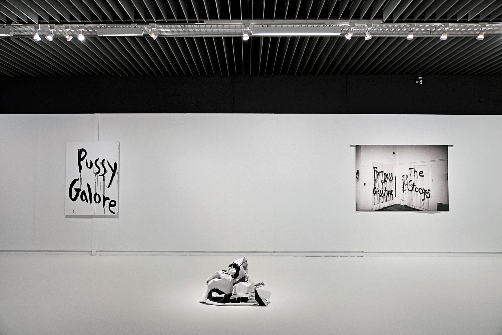 Kim Gordon - Design Office: Noise Name Paintings and Sculptures of Rock Bands That Are Broken Up, Benaki Museum, Athens, 2015