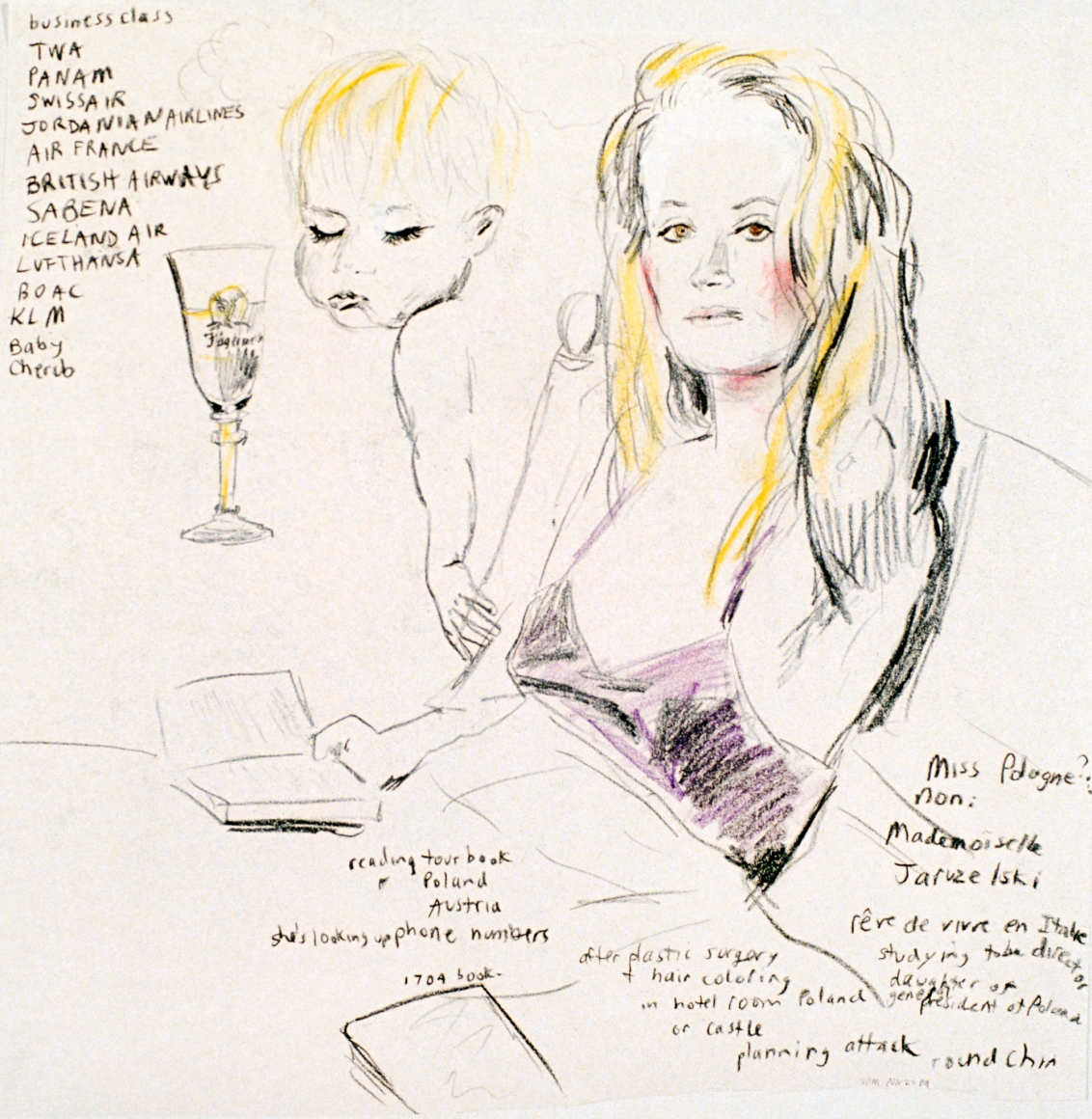 Karen Kilimnik, Planning Attack, 1989