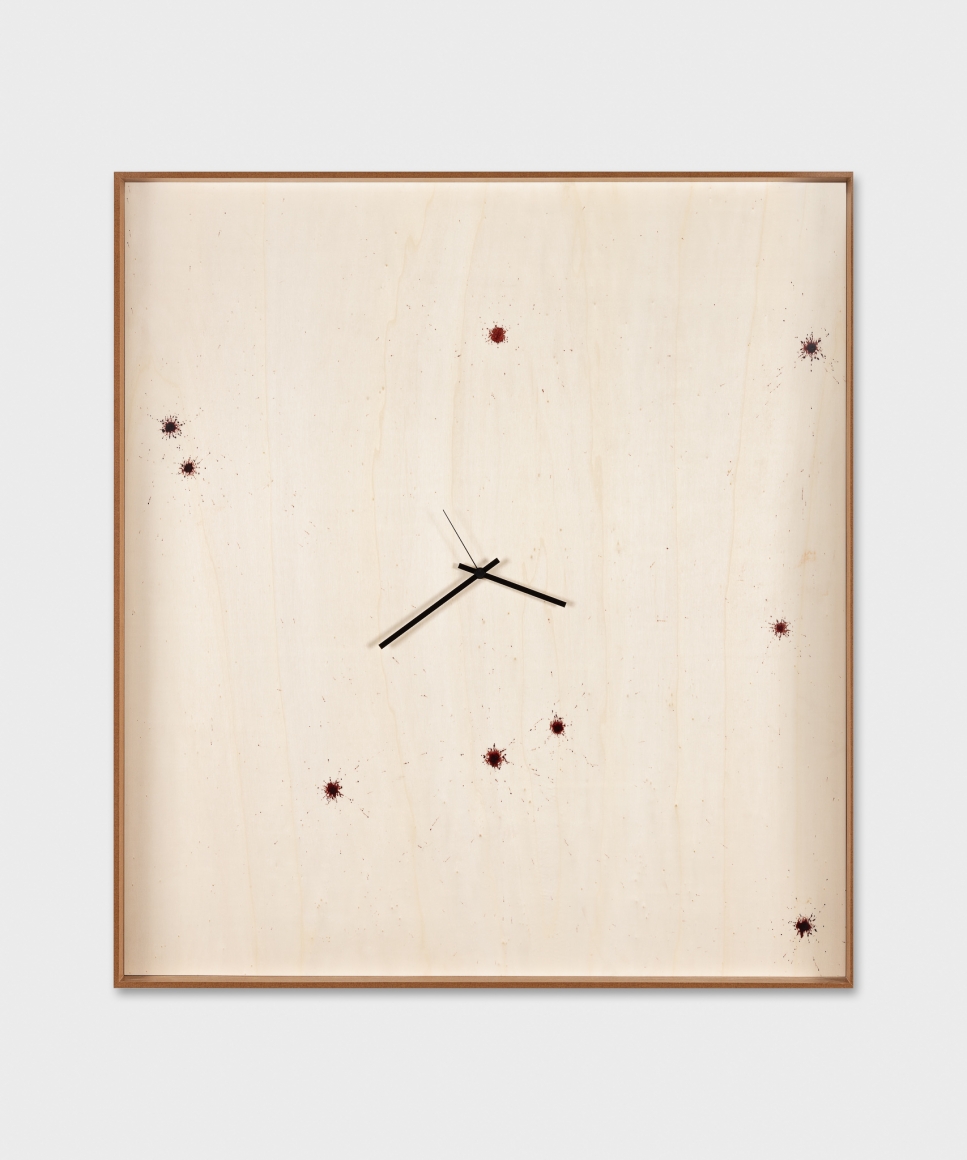 Valentin Carron, Nine Drops Of Blood, 2019