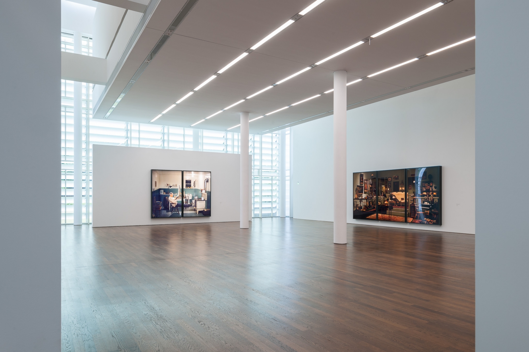Installation view: Rodney Graham, Lightboxes, Museum Frieder Burda, Baden-Baden, 2017