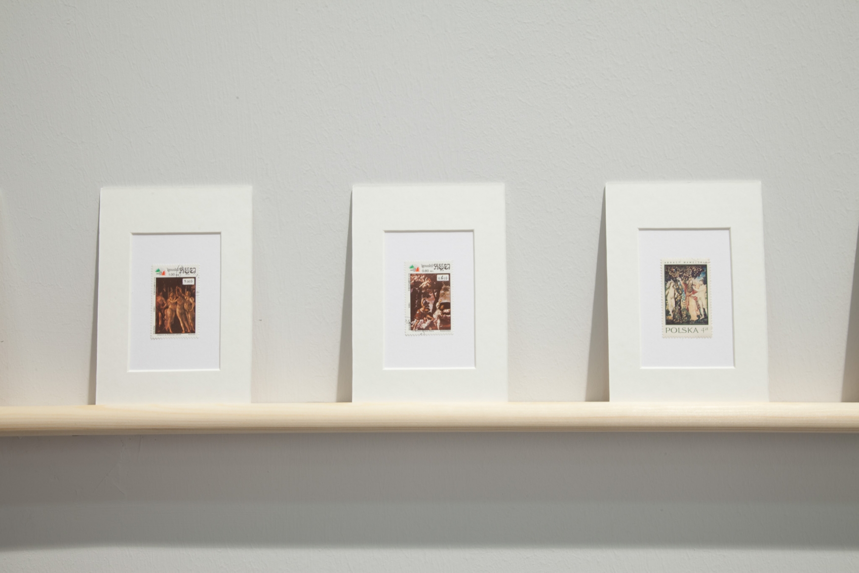 Hans-Peter Feldmann, Stamps with Paintings