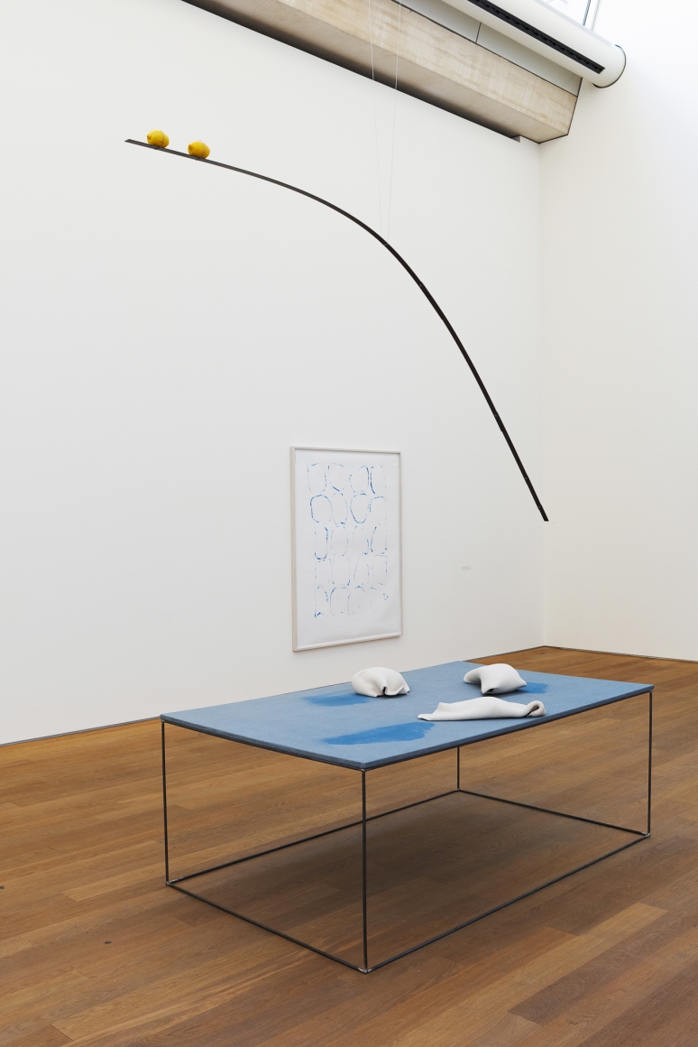 Installatation view: Katinka Bock - Smog / Tomorrow’s Sculpture, Mudam Luxembourg, 2018, Photo: Johannes Schwartz