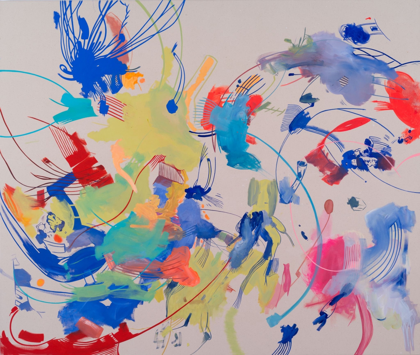 Sue Williams, Lines Going Up, 2014
