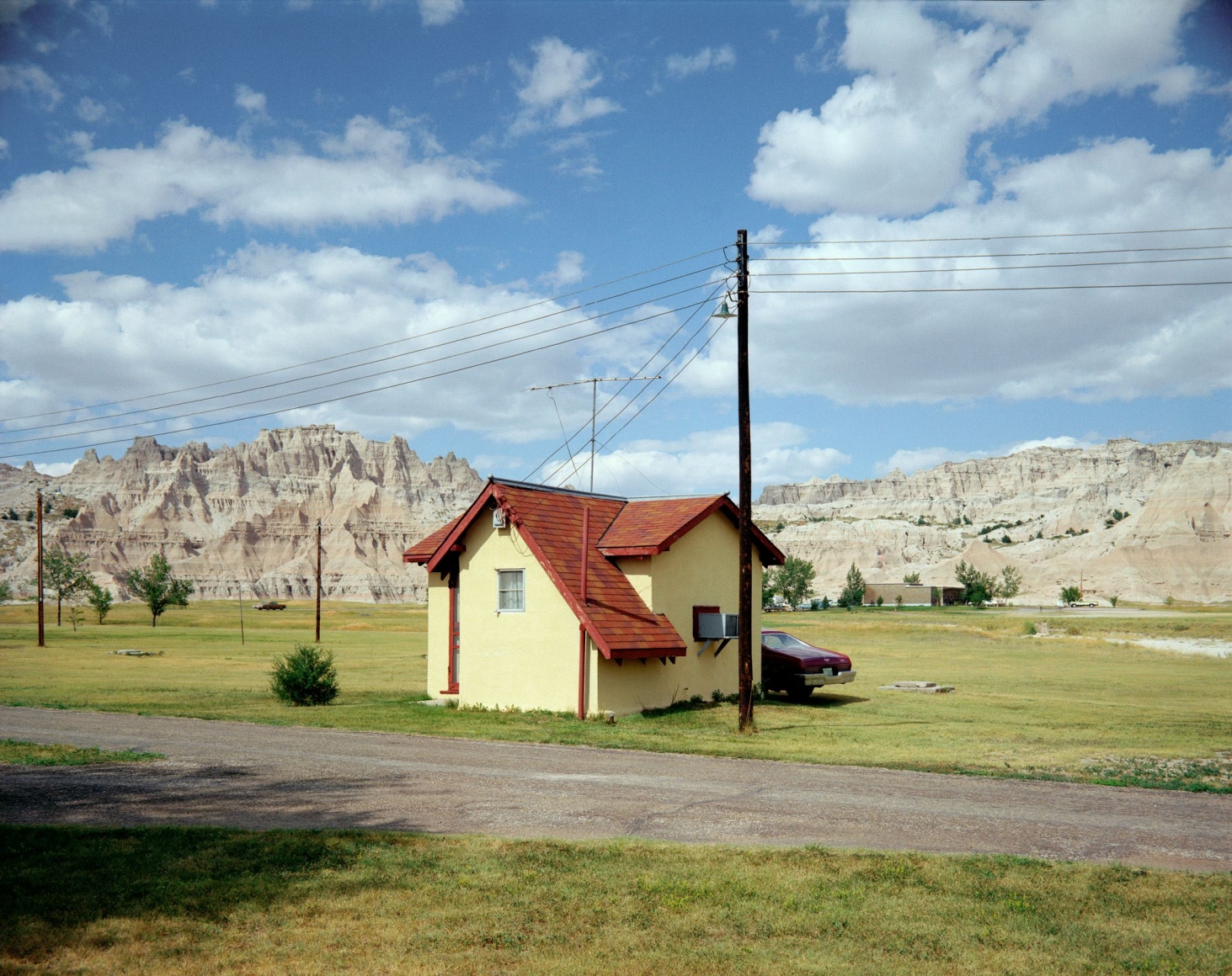 Stephen Shore, Badlands National Monument, South Dakota, July 14, 1973