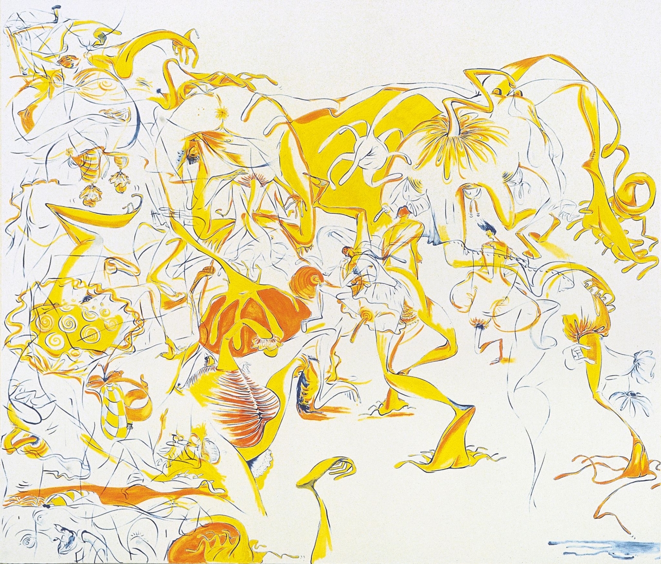 Sue Williams, Let Me Fix My Earring First, 1997