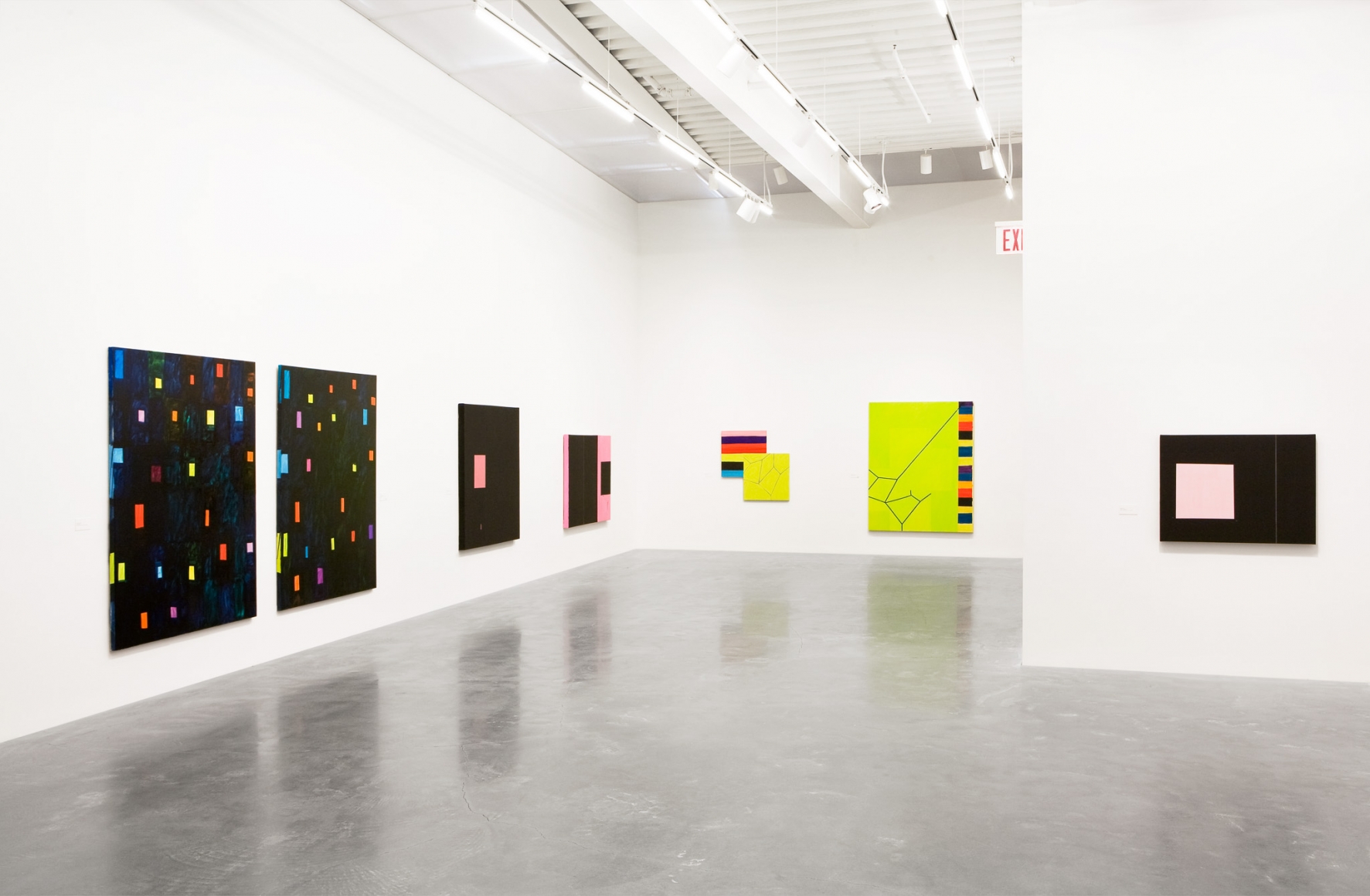 Mary Heilmann, Installation view: To Be Someone New Museum, New York, 2008