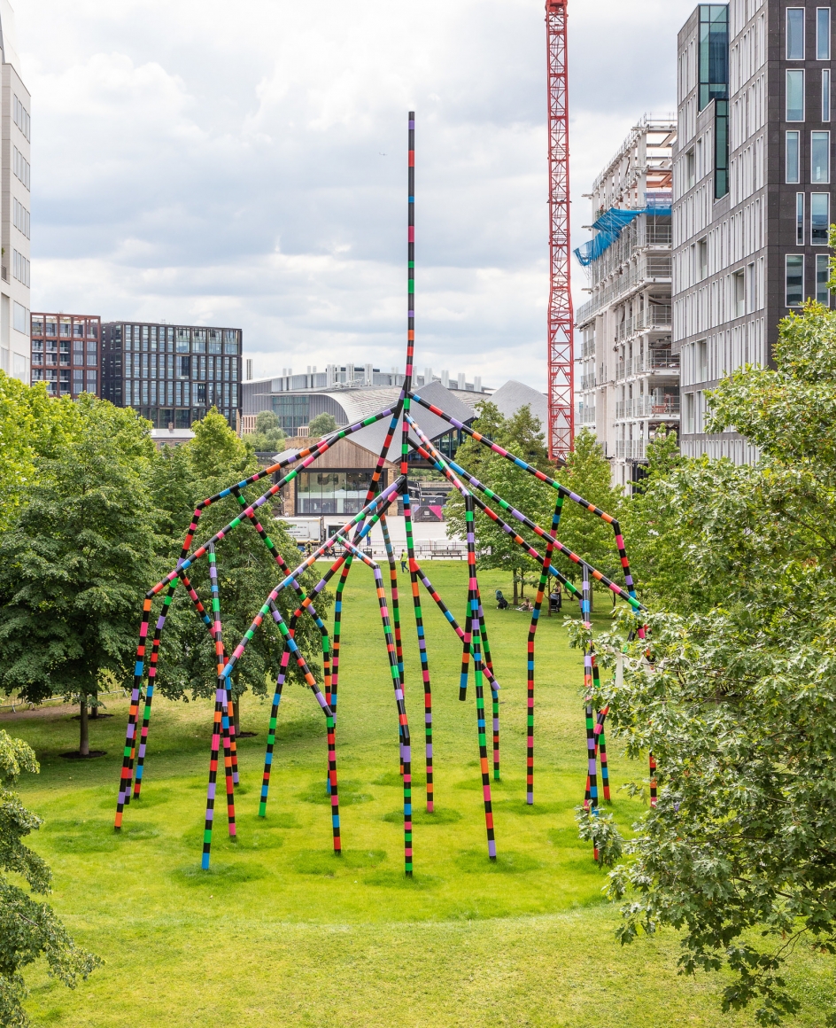 Eva Rothschild, My World and Your World, 2020