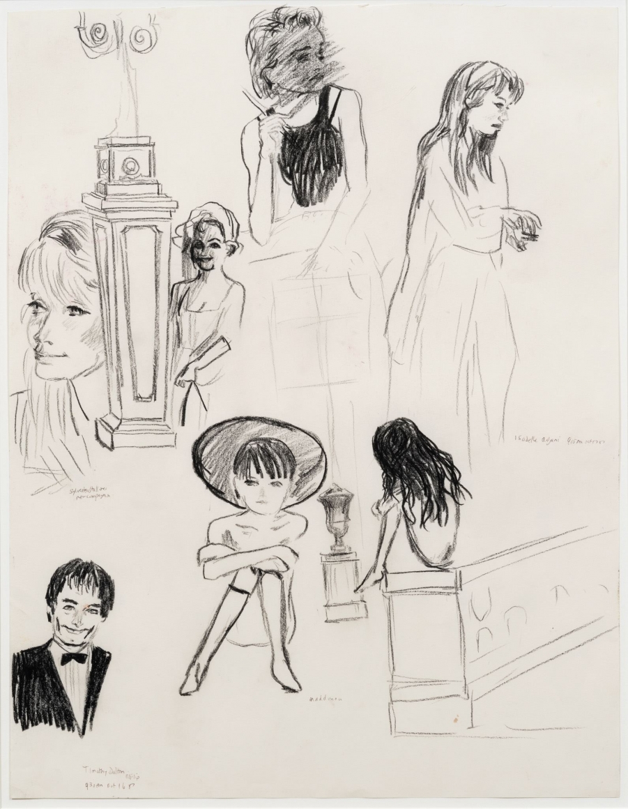Karen Kilimnik, james bond + sylvester stallones new companion + an assortment of future bond girls, 1987
