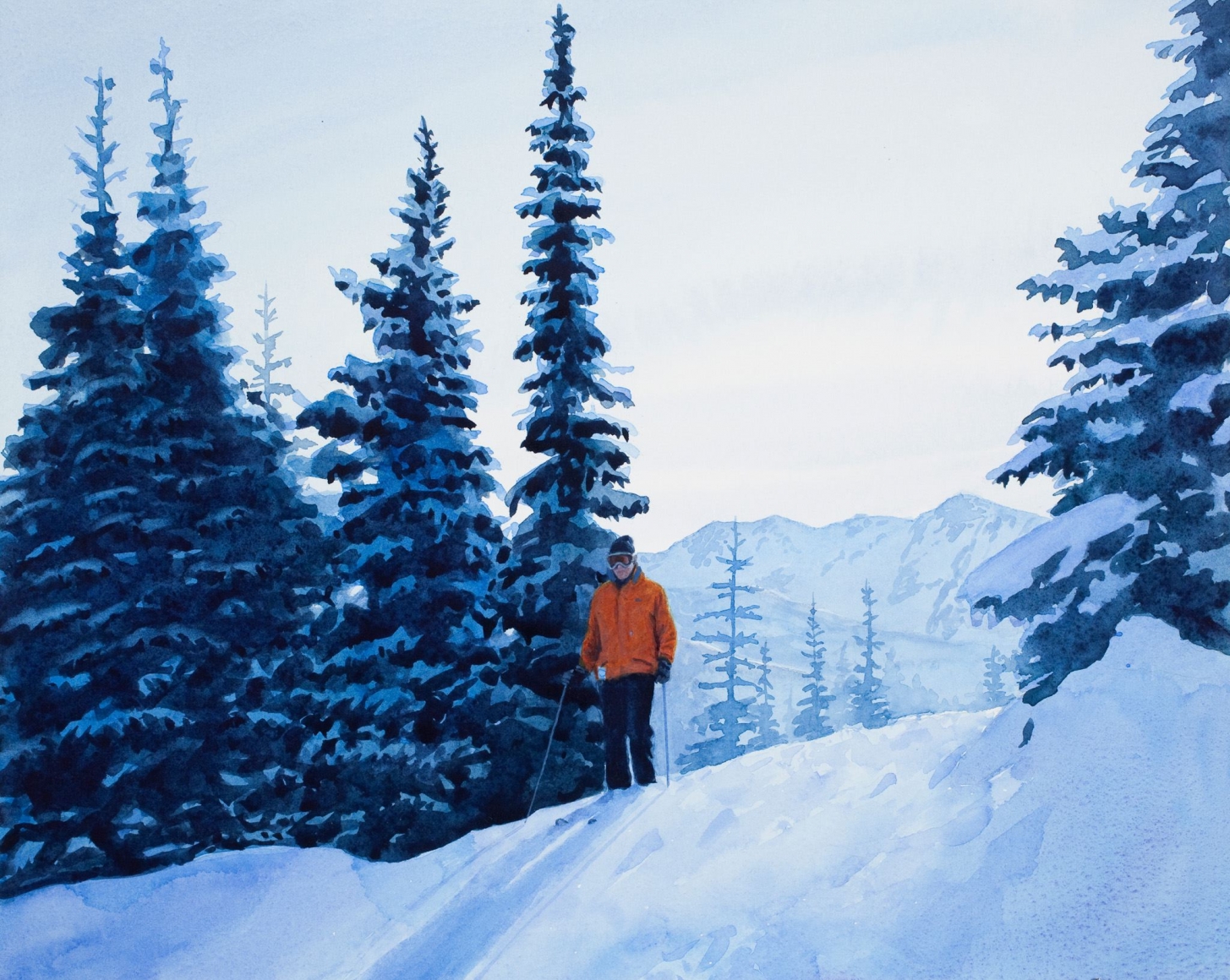 Tim Gardner, Self-Portrait at Whistler, 2010