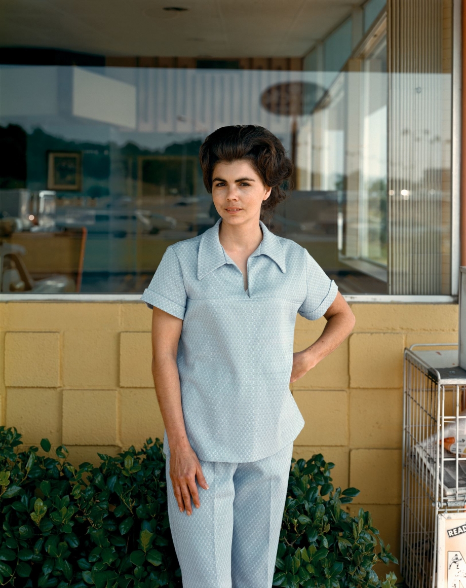 Stephen Shore, Helen Butler, Fort Worth, Texas, June 3, 1976