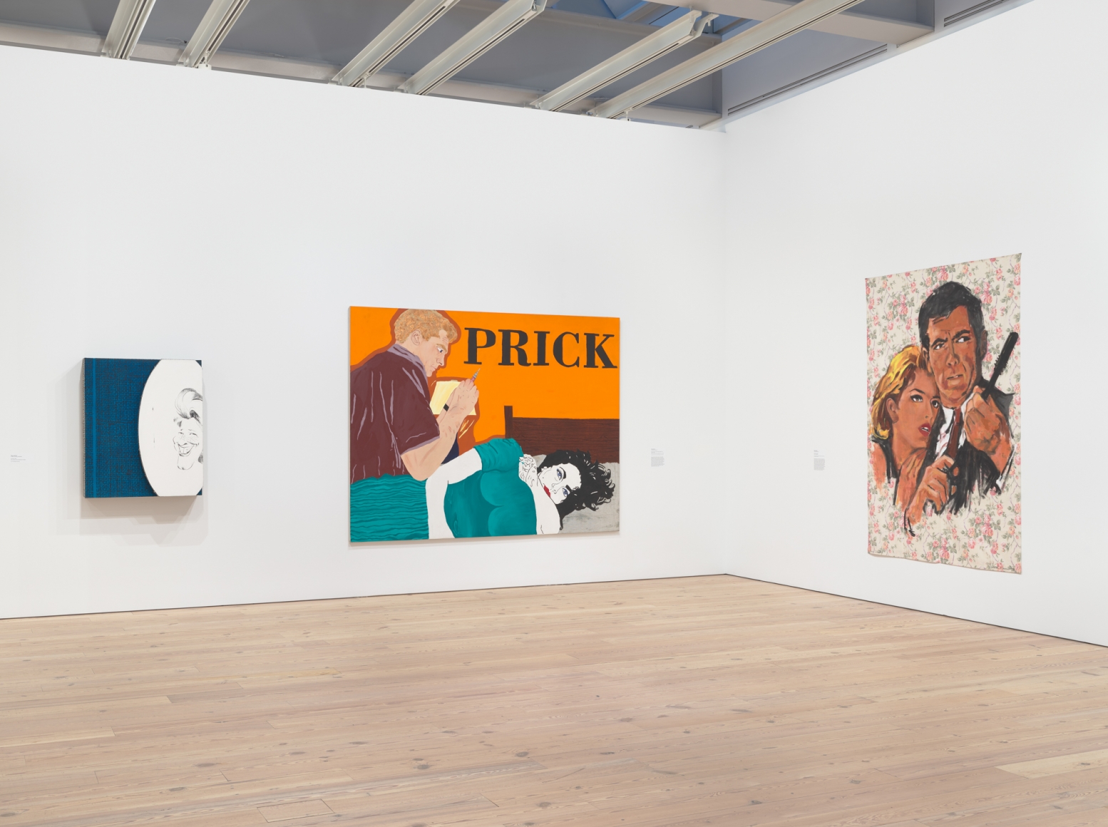 Installation view, Fast Forward: Painting from the 1980s, Whitney Museum of American Art, New York, 2017