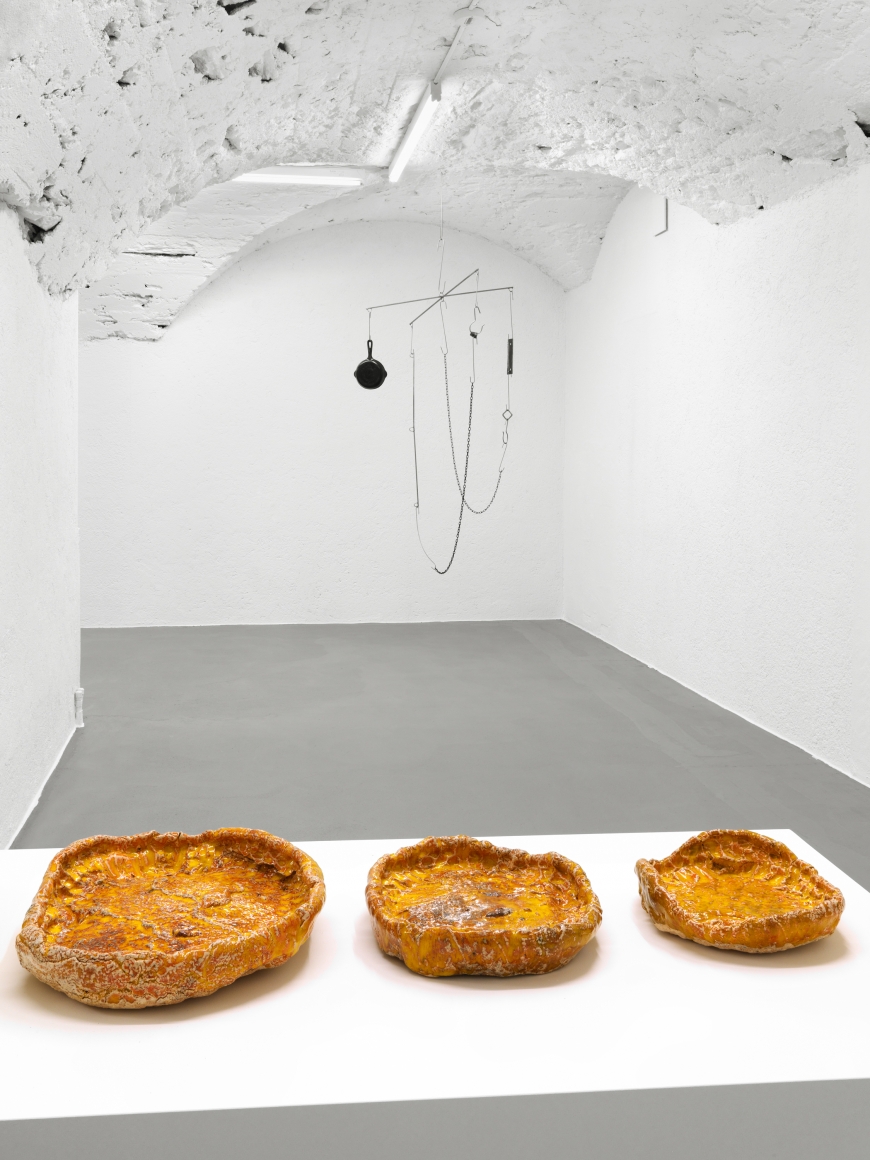 Installation view, Sterling Ruby, MIX PIZ, Vito Schnabel Gallery, St. Moritz, 2017