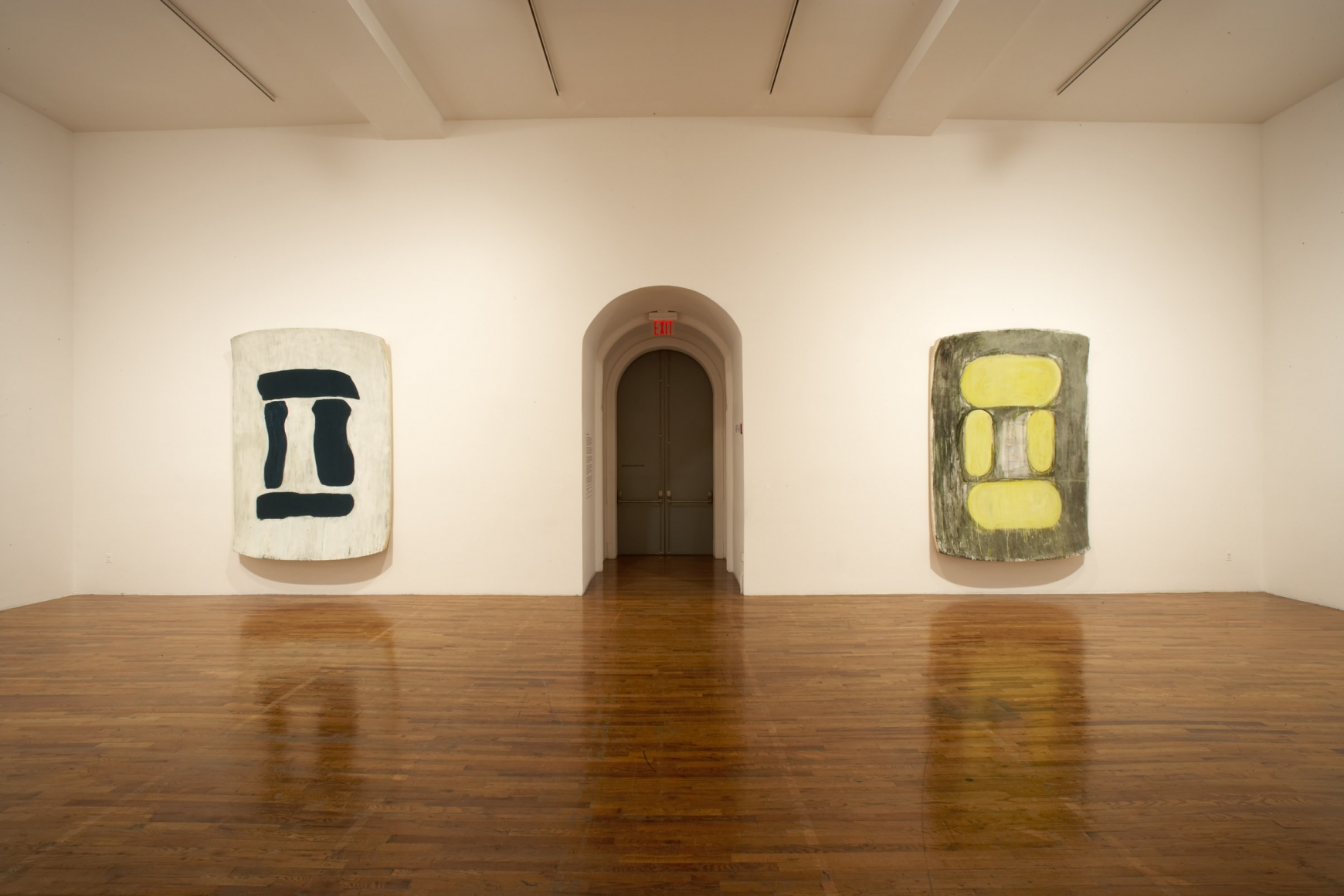 Installation view, Ron Gorchov: Double Trouble, MoMA PS1, Long Island City, New York, 2006