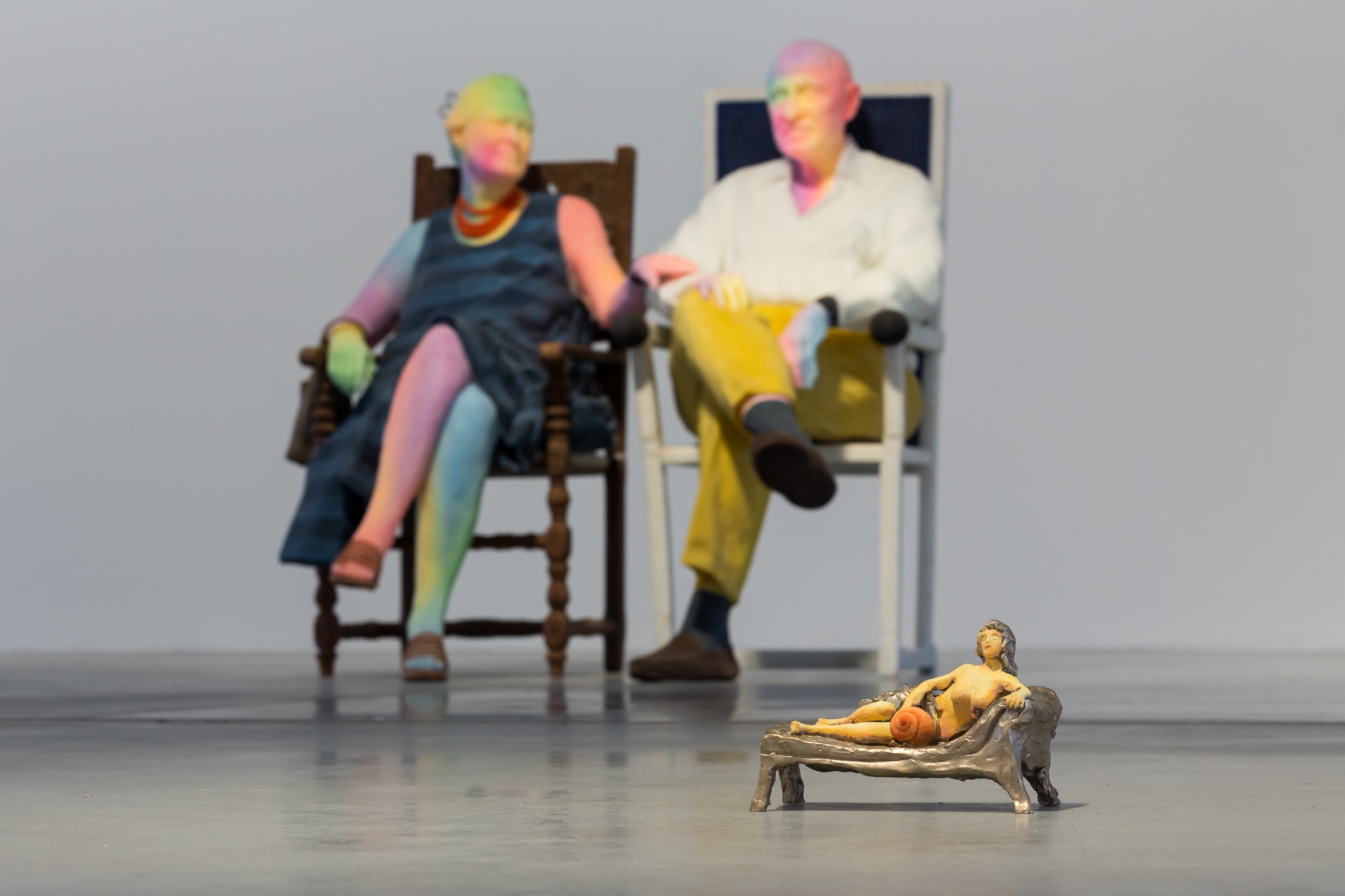 Installation view, Urs Fischer, Small Axe, Garage Museum of Contemporary Art, Moscow, Russia, 2016 