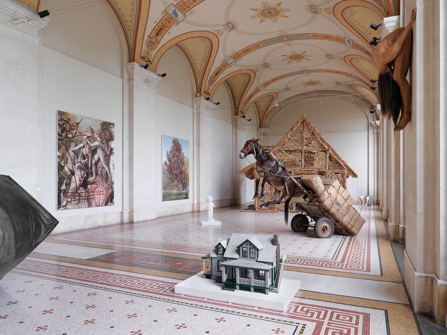 Installation view, Urs Fischer – False Friends, Museum of Art and History of Geneva, Austria, 2016