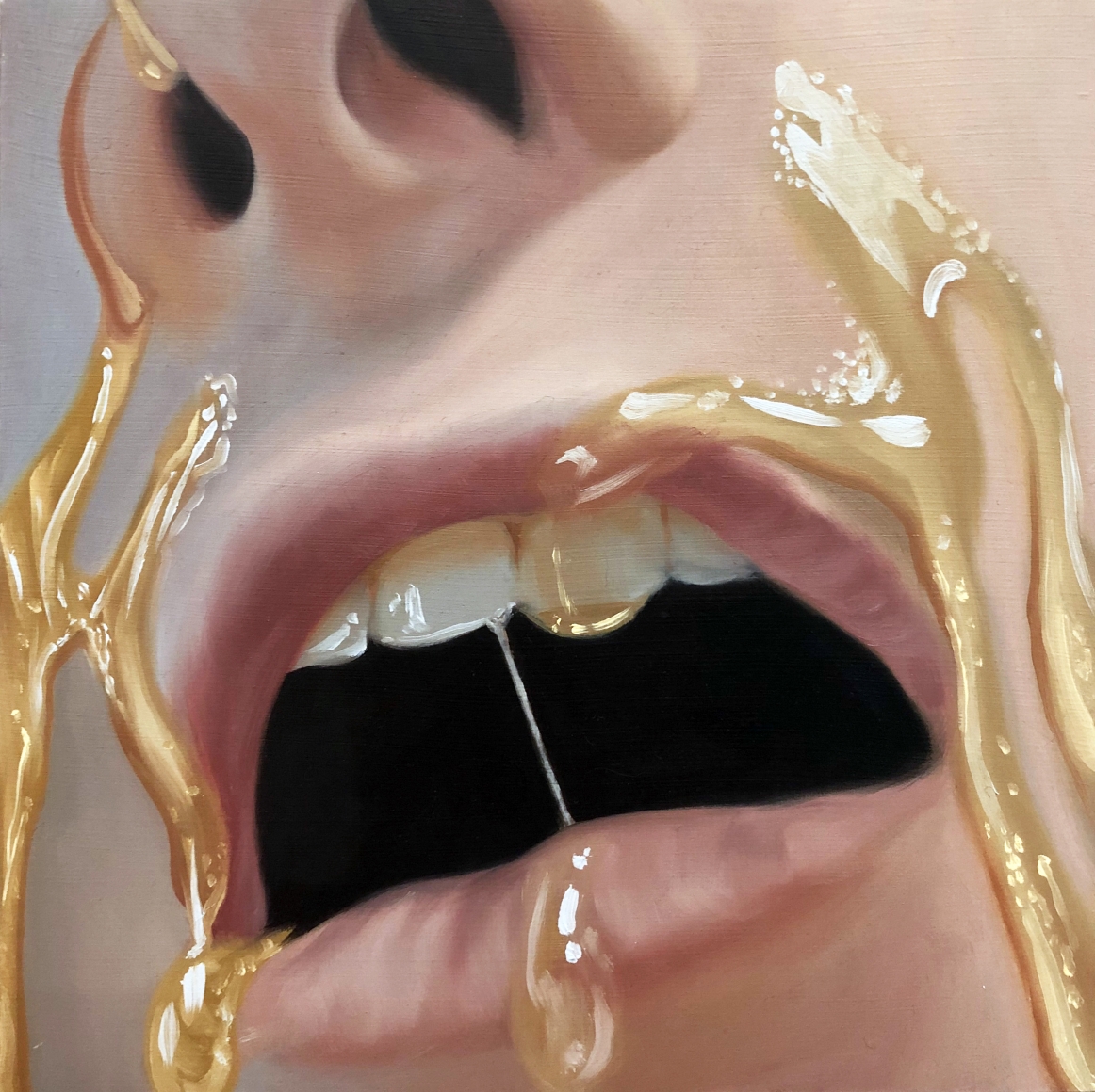 Kelli Vance Honey, 2012 oil on panel 8 x 8 inches $400