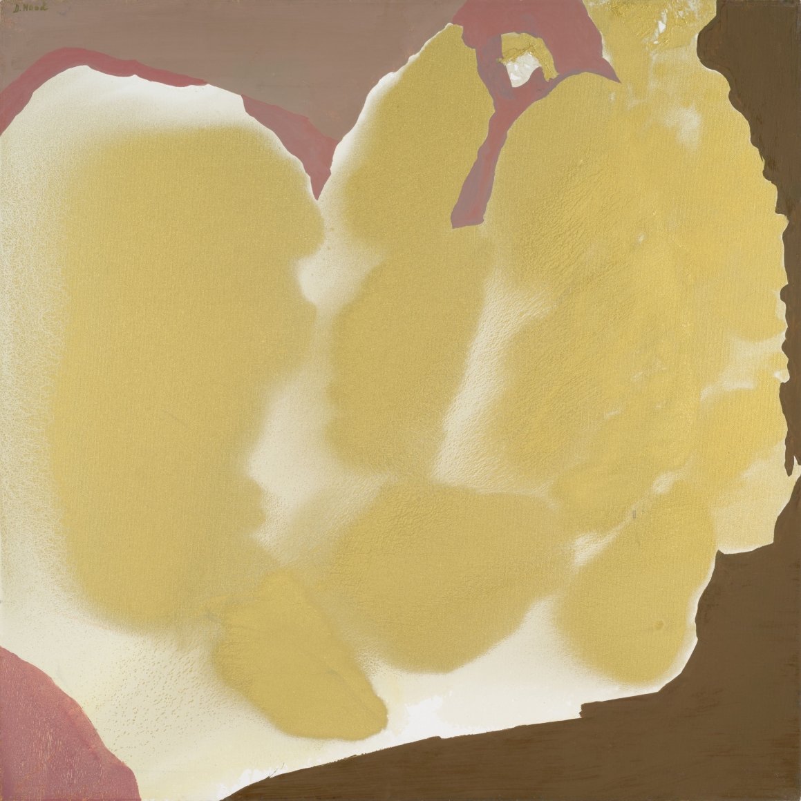 Dorothy Hood Golden Rose, 1990s oil on canvas canvas: 39 x 35 x 1 1/2 inches frame: 37 3/8 x 37 3/8 inches