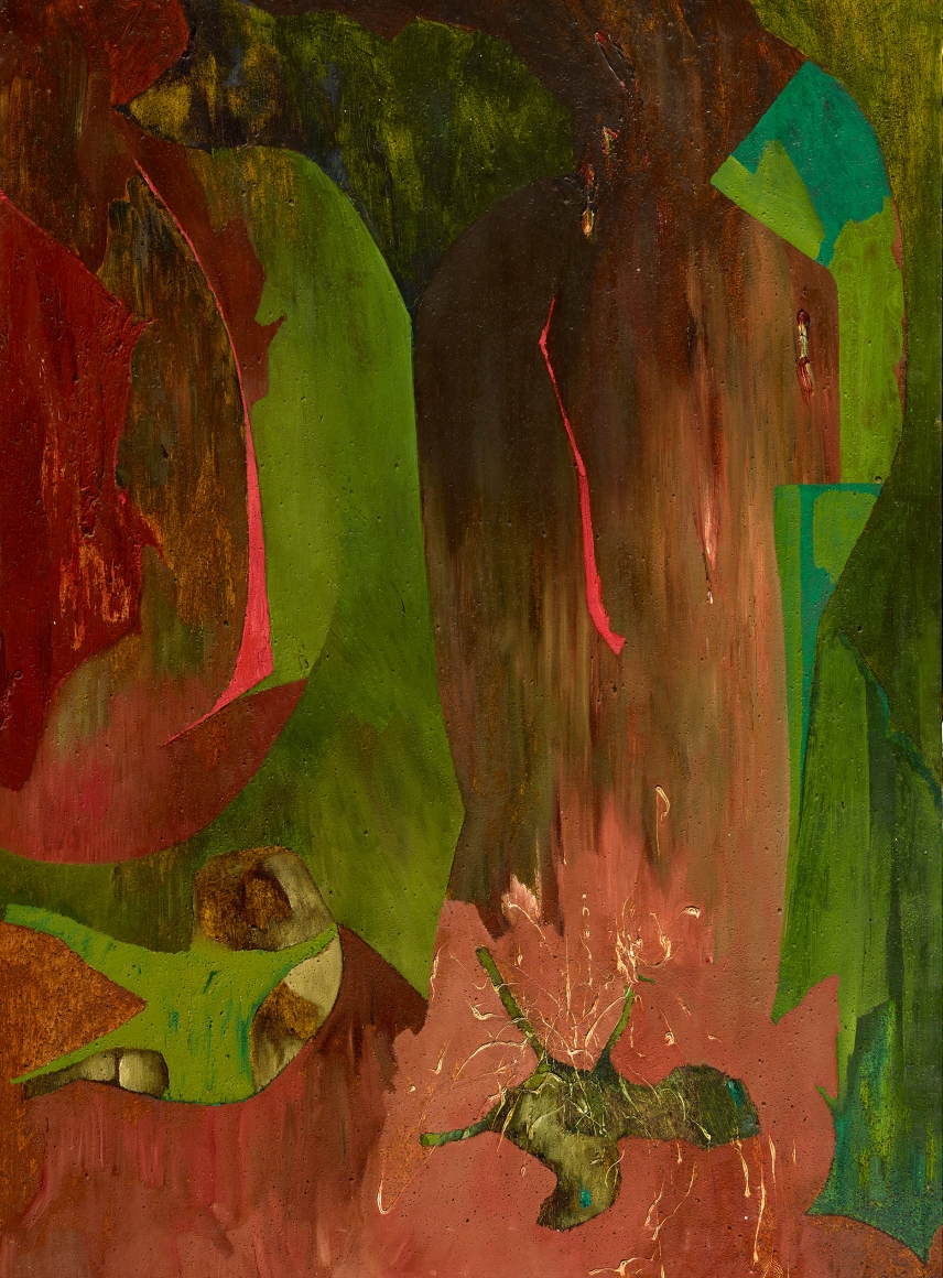 Dorothy Hood Untitled, early 1950s oil on canvas 44 1/2 x 32 inches
