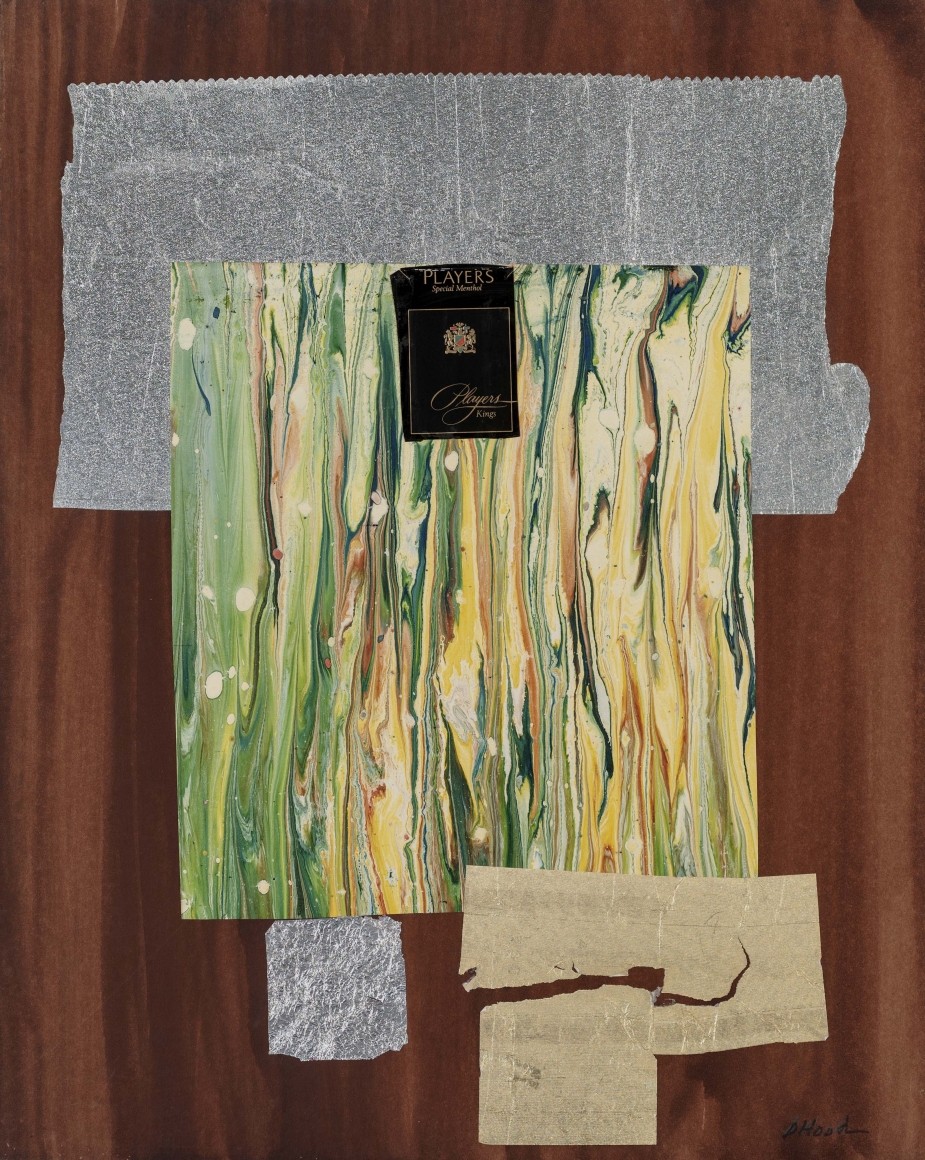 Dorothy Hood Players, 1982-1997 collage on mat 20 x 16 inches