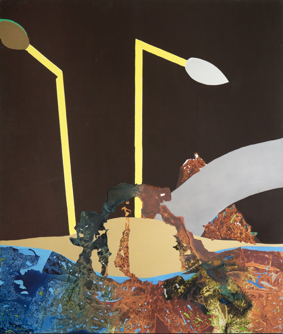 Dorothy Hood Untitled, c 1980s oil on canvas 70 x 60 inches