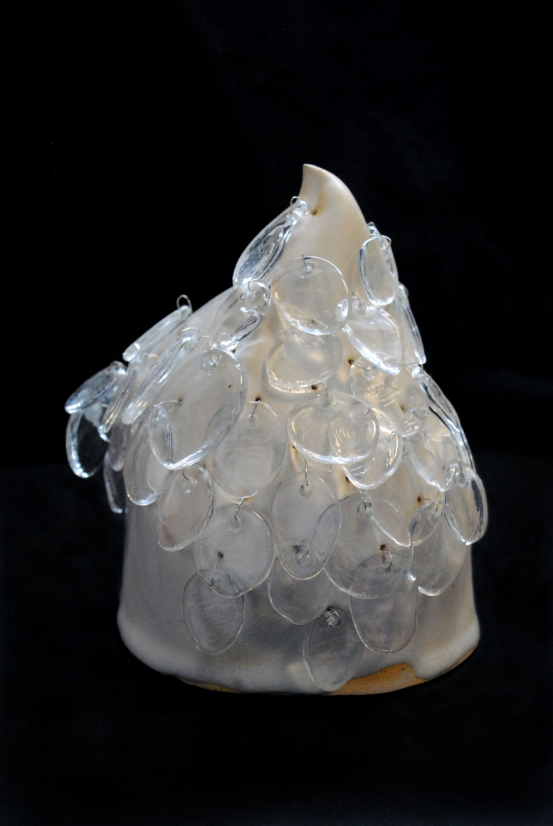 Marcy Chevali Untitled, 2019 Ceramic, glass, wire 7h x 11w x 9d in
