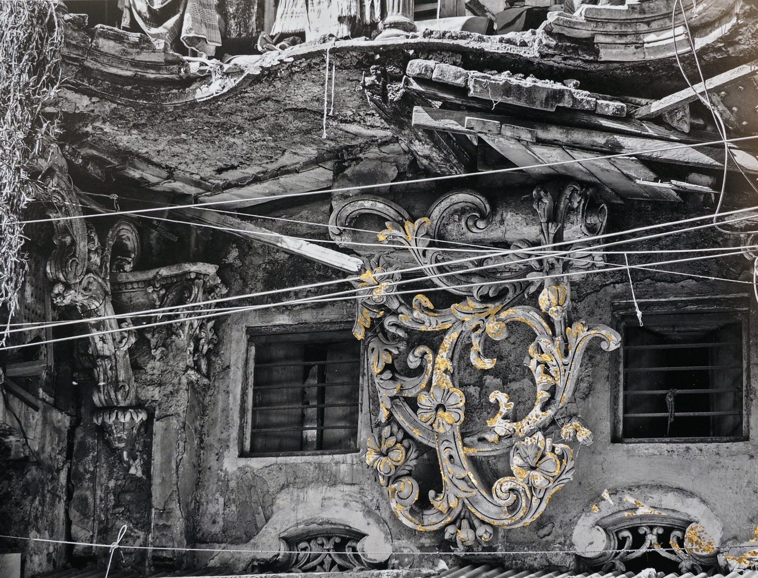 Najmun Nahar Keya Kintsugi Dhaka (3) Photograph on archival paper, gold leaf, archival glue 13 x 17 in. 2019