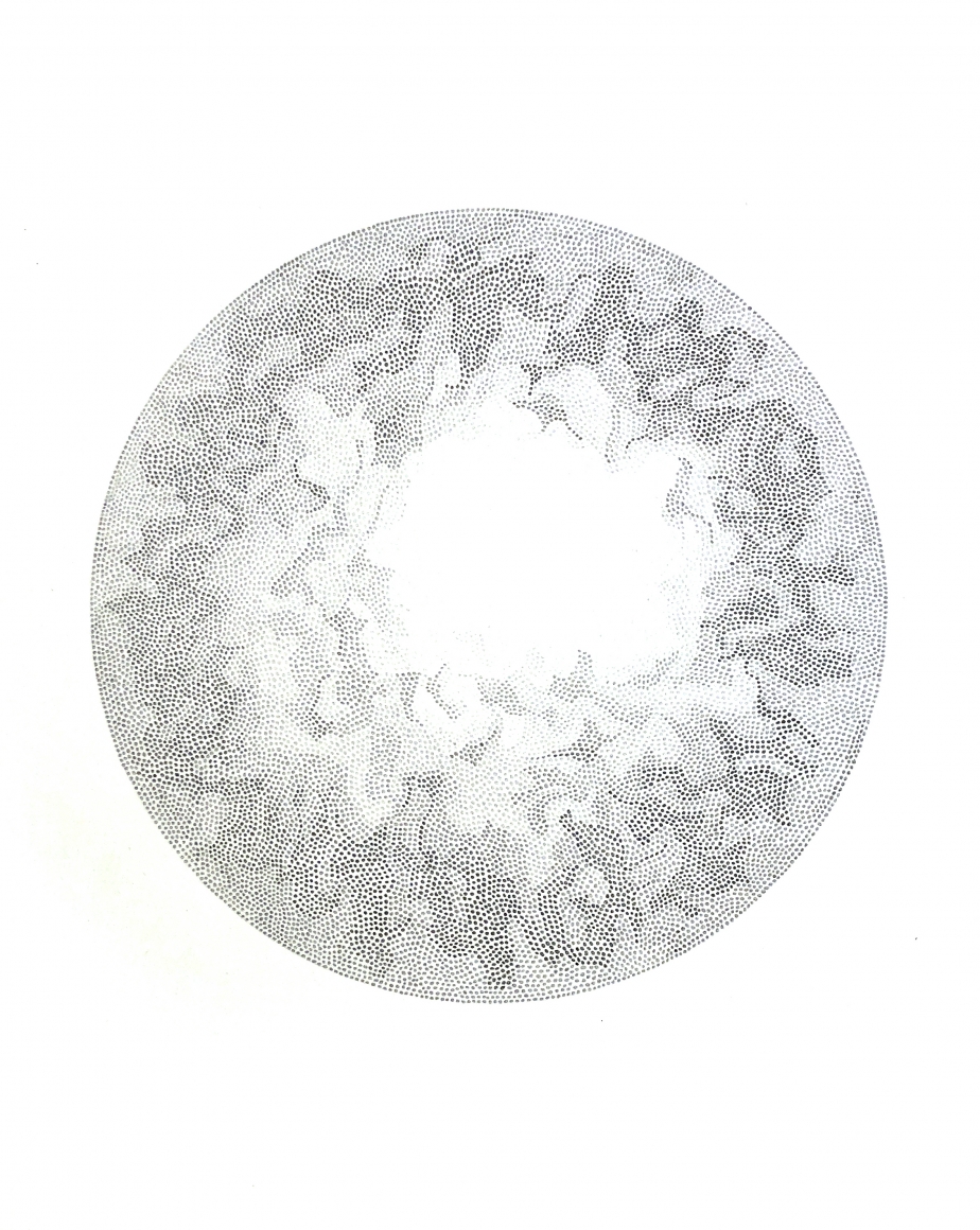 Grace Beck Nervous Energy, 2020 Graphite on rag paper 18h x 14w in