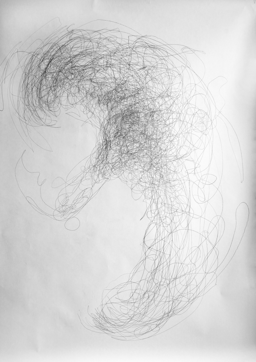 Marcy Chevali Circumference I Pencil on paper