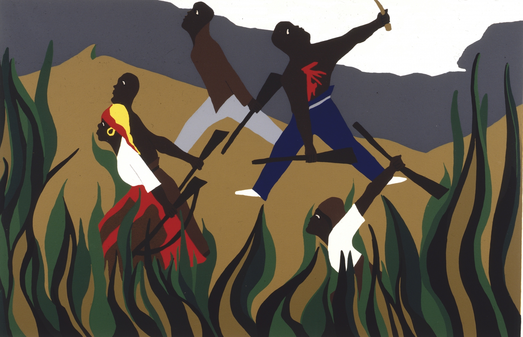  Jacob Lawrence The Life of Toussaint L'Ouverture Exhibitions DC