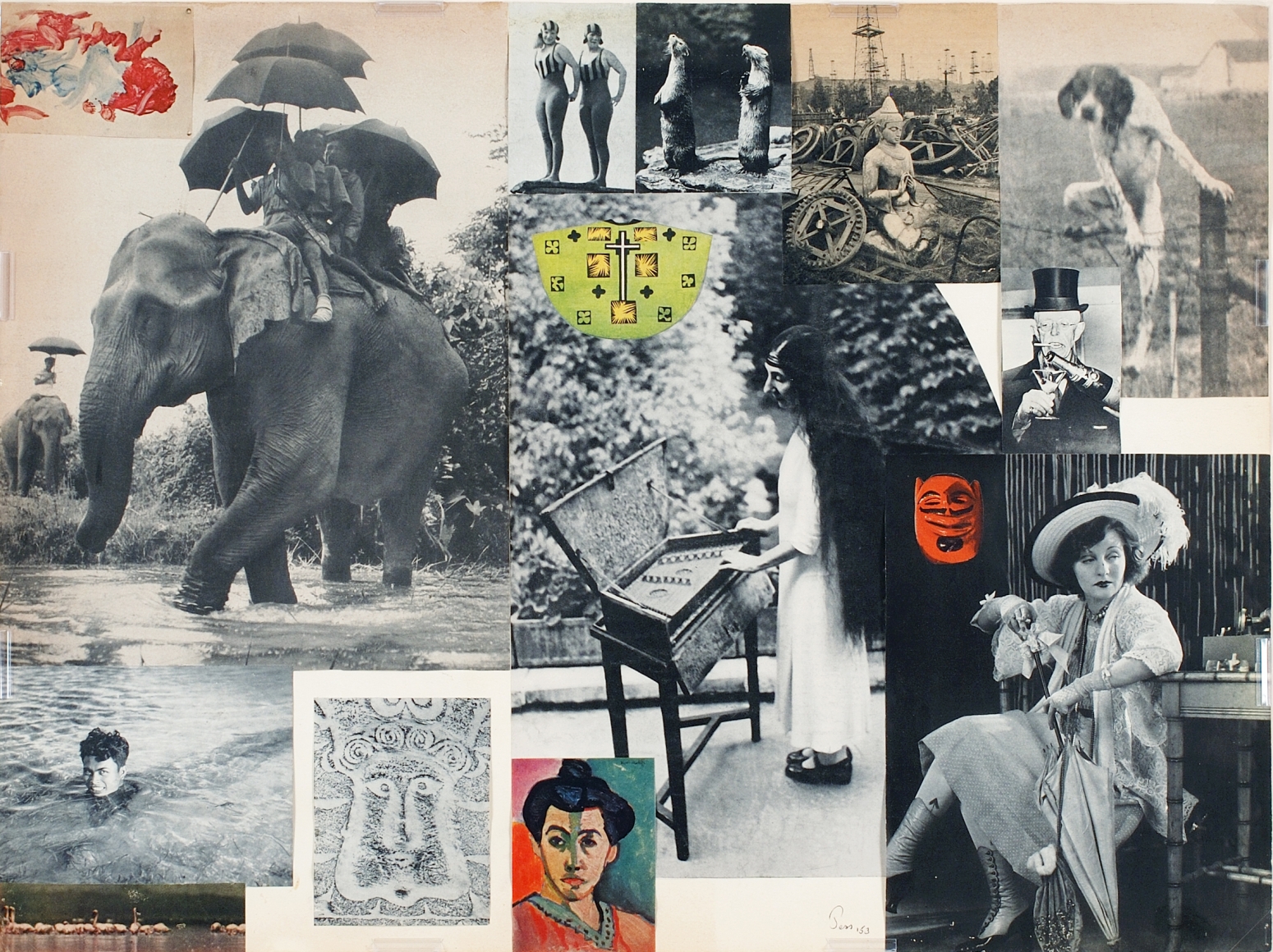 Jess (Collins), Untitled (with Wanda Landowska)