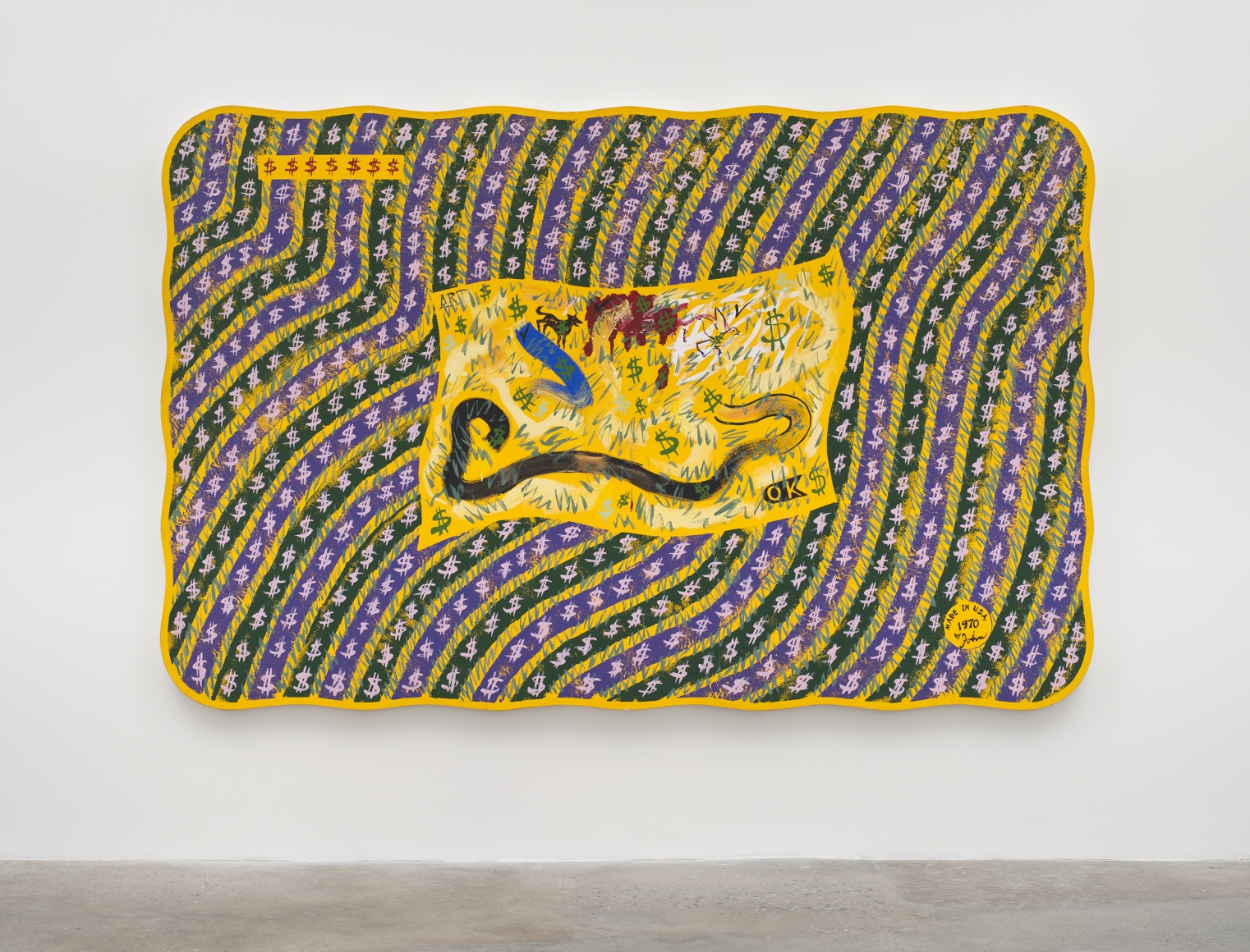 John Tweddle, Untitled (O.K. on Face)