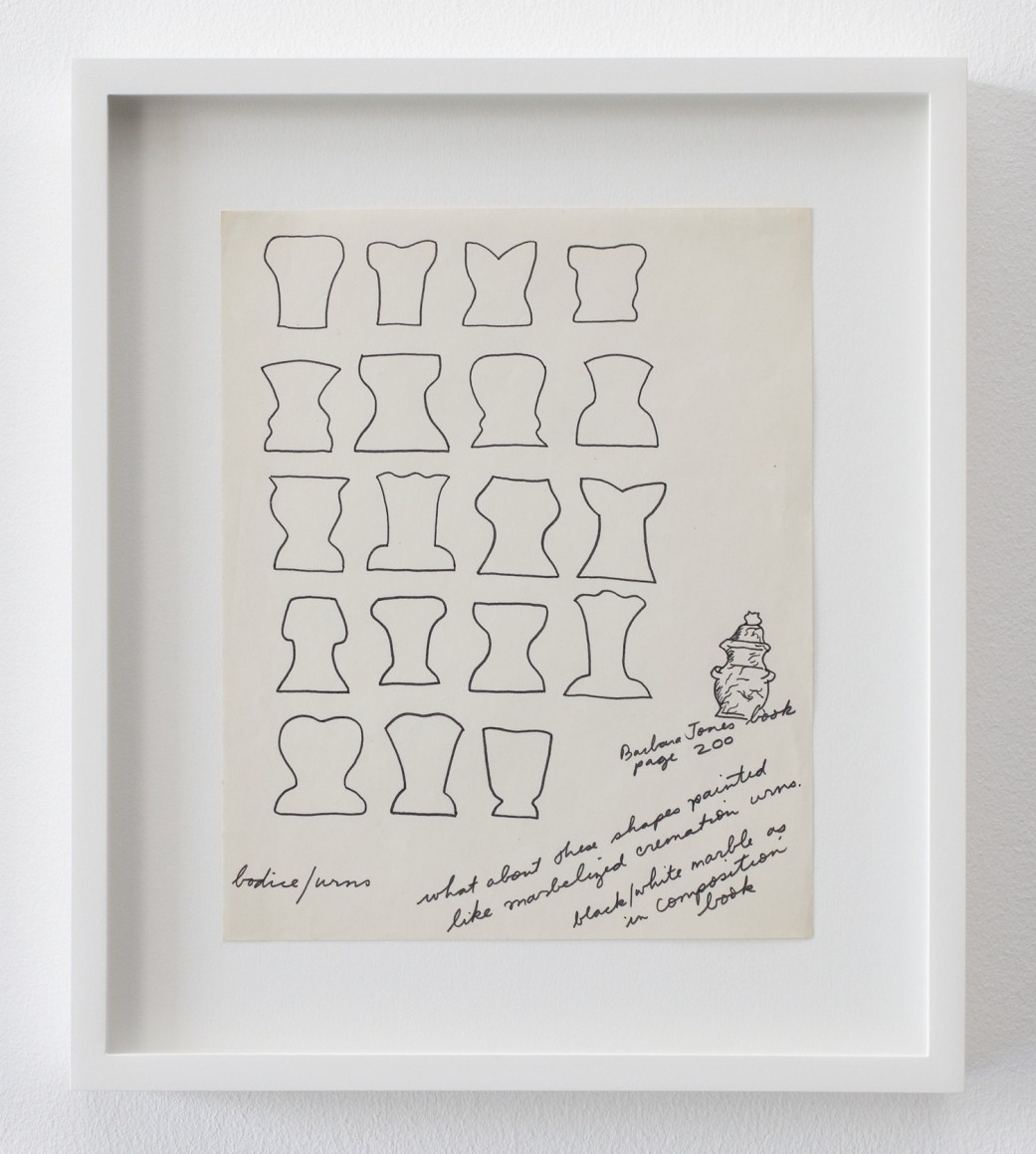 Christina Ramberg,, Untitled (Bodice/Urns), N.D.